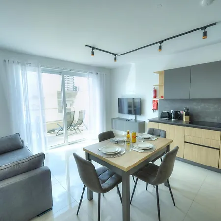 아파트 Charming, Modern Glub1-2